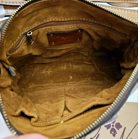 PATRICIA NASH Nazaire Framed Front Pocket Leather Crossbody - Picture 7 of 10